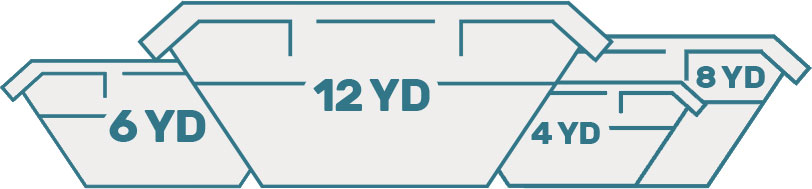 Crew preparing for a commercial waste collection