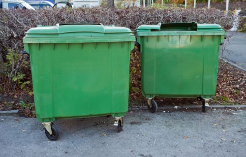 Shoreditch business district with waste removal services