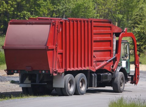List of accepted payment methods for commercial waste collection