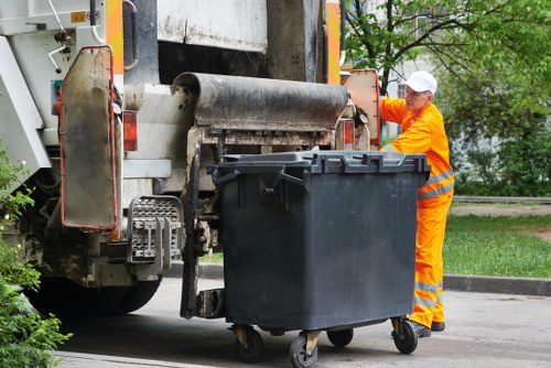 Collection and transportation of builders waste in Shoreditch