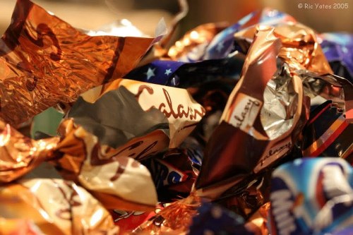 Chart depicting analytics and performance monitoring for waste removal